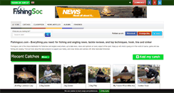 Desktop Screenshot of fishingsoc.com